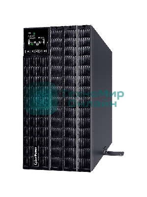 Источник бесперебойного питания CyberPower OLS10KERT5U Online 10000VA/10000W USB/RS-232/Dry/EPO/SNMP/CloudCard/(4 IEC С13, 4 IEC C19, terminal block)/bat.detect./МВ NEW