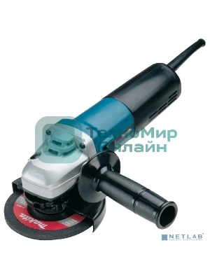 Угловая шлифовальная машина Makita 9565CR ф125мм, 1400Вт, 12000об\м, 3.5кг, кор, муфта SJS, плавный пуск, anti-restart