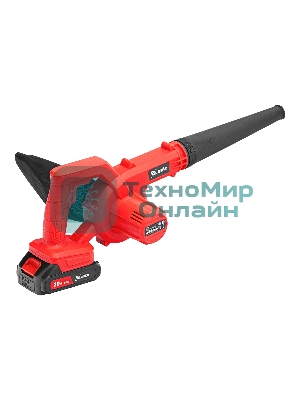Воздуходувка-пылесос акк. портативная MTX LB-185, 35 м/с, 170 м3/ч, Li-Ion, 20 В
