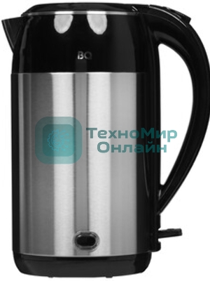 Чайник электрический BQ KT2030SW черный/стальной