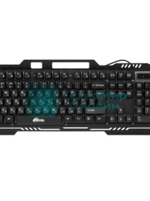 Клавиатура проводная Ritmix RKB-221BL черный