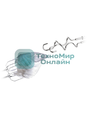 Миксер ручной Centek CT-1118 хром/вишня 350 Вт, 5 скоростей+турбо, взбивание/замешивание