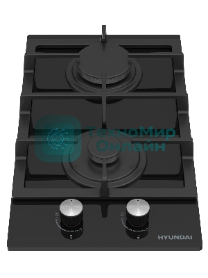 Газовая варочная панель Hyundai HHG 3235 BG черный