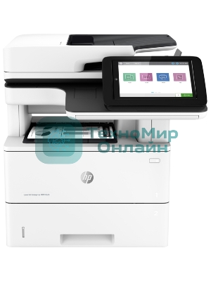 МФУ лазерное HP LaserJet Enterprise M528dn (1PV64A #B19), A4, ч/б, печ. до 43 стр/мин., скан. до 43 стр/мин. (ч/б) 38 стр/мин. (цвет), 1200 x 1200 dpi (печать) 600x600dpi (сканер), USB, RJ-45, Air Print, Mopria