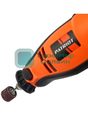 Прямошлифовальная машина (гравер) PATRIOT EE 160с гибким валом, 160Вт, 40 насадок в комплекте, кейс