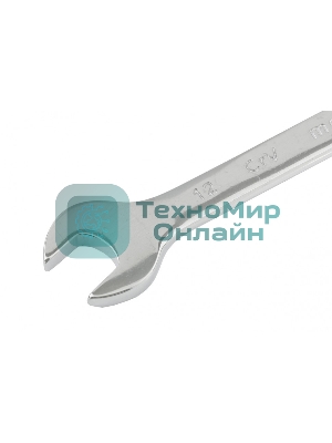 Ключ комбинированный Matrix, 12 мм, CrV, полированный хром