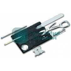 Швейцарская карта Victorinox Swiss Card Nailcare (0.7240.T3) черный полупрозрачный коробка подарочная