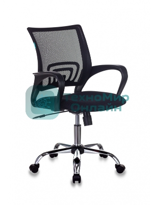 Кресло Бюрократ CH-695N/SL/BLACK черный, сетка, 120 кг, механизм качания