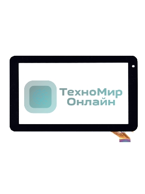 Сенсорное стекло (тачскрин) для Prestigio SmartKids 3997, черное