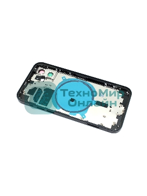 Задняя крышка (корпус) в сборе с рамкой для Apple iPhone 12 черный