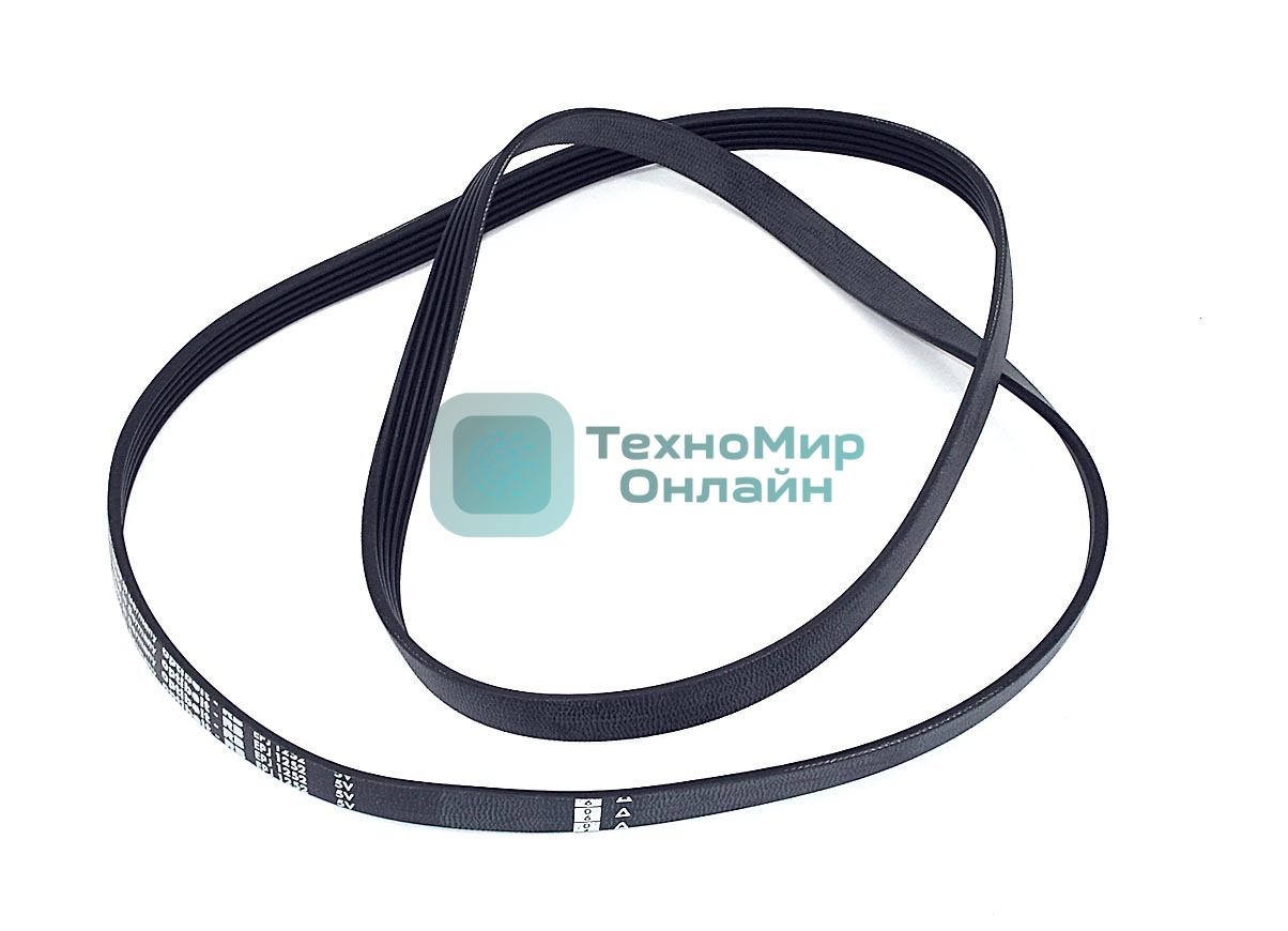 Ремень 1252 J5 для стиральной машины Bosch, Siemens, Neff, Gaggenau черный 1192мм