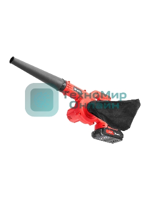 Воздуходувка-пылесос акк. портативная MTX LB-185, 35 м/с, 170 м3/ч, Li-Ion, 20 В