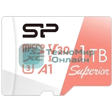 Флеш карта microSDXC 1Tb Silicon Power SP001TbSTXDV3V20 Superior V30 A1 w/o adapter