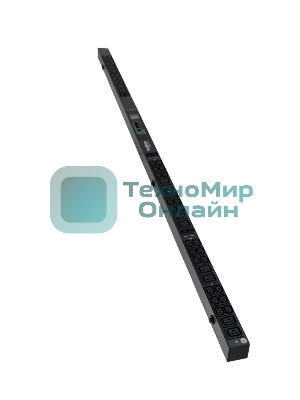 БРП Uniprom, с мониторингом, 0U, 400В, 3Ф, 32A, 36xC13 12xC19, 3м кабель, IEC309