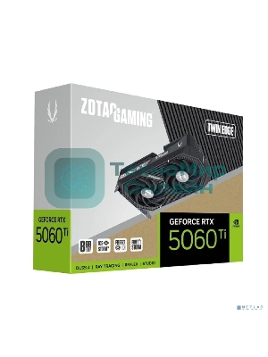 Видеокарта Zotac RTX 5060Ti TWIN EDGE 8Gb GDDR7 128bit 3xDP HDMI 2FAN MEDIUM PACK