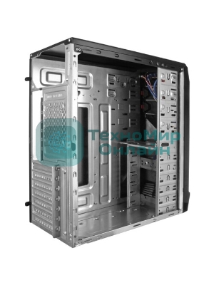 Компьютерный корпус Minitower ExeGate BAA-308U2-UNS500 (mATX, БП UNS500 с вент. 12см, 1хUSB/2хUSB 3.0, HD Audio, черный)