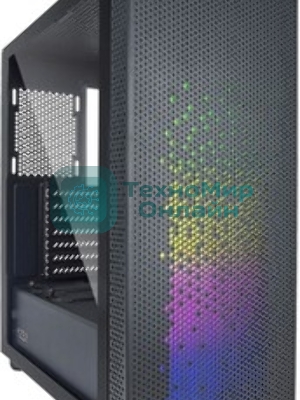 Компьютерный корпус Azza Celesta F черный без БП ATX 5x120мм 5x140мм 2xUSB 2.0 1xUSB 3.0 audio bott PSU