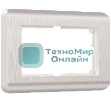 Рамка для двойной розетки (перламутровый) W0082113