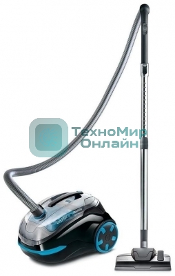 Пылесос Thomas DryBOX черный/синий, 325/1700 Вт, уборка сухая, пылесборник контейнер 2.1 л