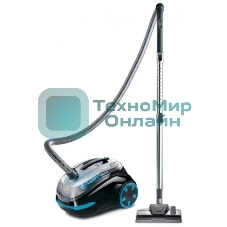 Пылесос Thomas DryBOX черный/синий, 325/1700 Вт, уборка сухая, пылесборник контейнер 2.1 л