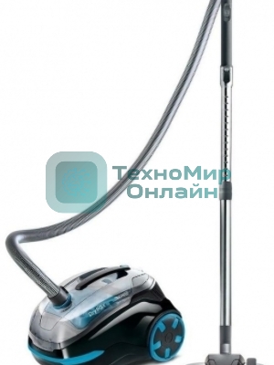 Пылесос Thomas DryBOX черный/синий, 300/1700Вт, уборка сухая, пылесборник контейнер 2.1 л