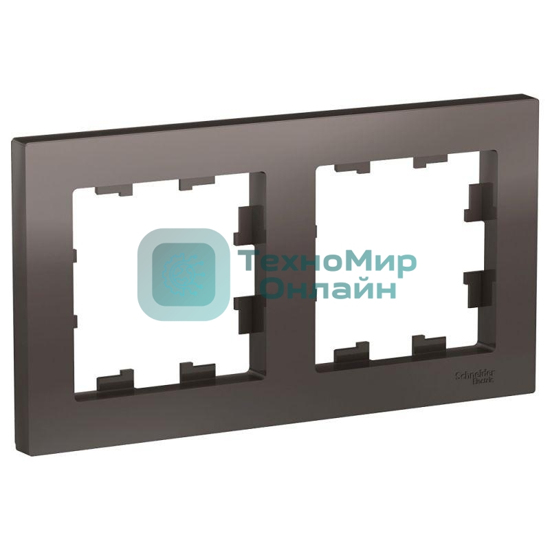 Рамка 2-м AtlasDesign универс. мокко SchE ATN000602