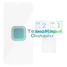 Защитное стекло для экрана Digma для Apple iPhone 12/12 Pro прозрачный