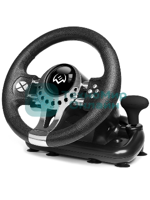 Руль SVEN GC-W700 (педали, вибро, скоба, лепестки, АКПП, D-pad, 12 кл, резин. вставки, PC/Xinput)