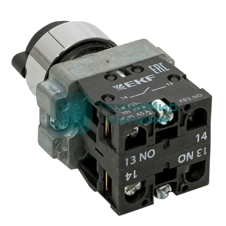 Переключатель PROxima BG33 3P с замком не возвратный 2NO