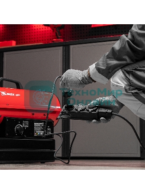 Дизельная тепловая пушка MTX DHB-10i, 10 кВт, 400 м3/ч, прямой нагрев, термостат