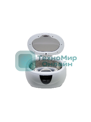 Ультразвуковая ванна Codyson CD-3800B белая, 0.6 л, 50 Вт