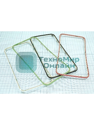 Рамка дисплея и тачскрина для Apple iPhone 4G черная