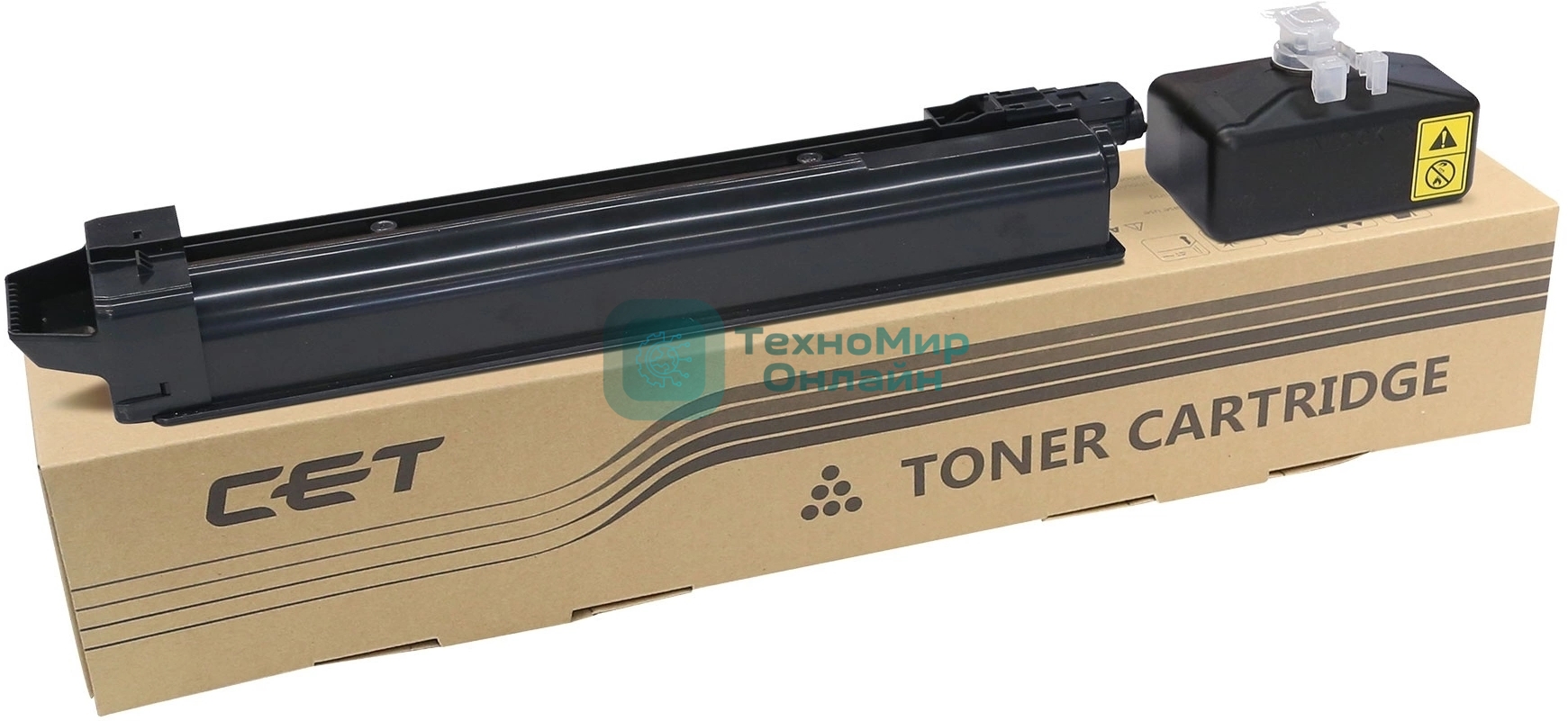 Тонер-картридж CET (PK207) для Kyocera ECOSYS M8124cidn черный, 223г