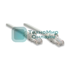 Патч-корд UTP cat.5e, 3м ExeGate серый