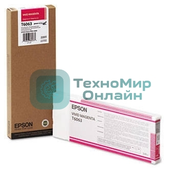 Картридж струйный Epson C13T606300 яркопурпурный для Stylus Pro 4880