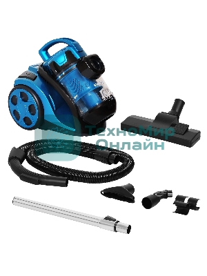Пылесос Starwind SCV5630 бирюзовый/черный, 350/2000 Вт, уборка сухая, пылесборник контейнер 2.5 л