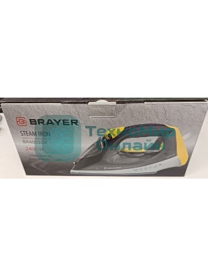 (Поврежденный товар) Утюг BRAYER BR4003GY, 2400 Вт [См.описание!]