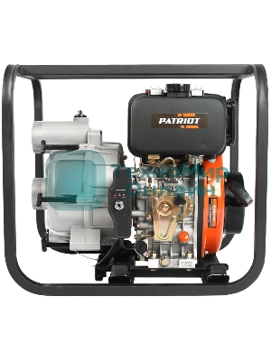 Мотопомпа Patriot MPD 3072 SFE4т дизель 296см3 5.7лс 75м3/ч 1200л/м глуб.8м напор25м 3'' бак3.5л