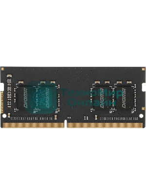 Оперативная память Digma, DDR4, 4GB (1x4GB), 2666MHz, CL19, SO-DIMM