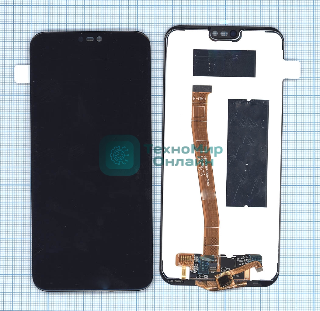 Дисплей для Huawei P20 Lite черный (COF)