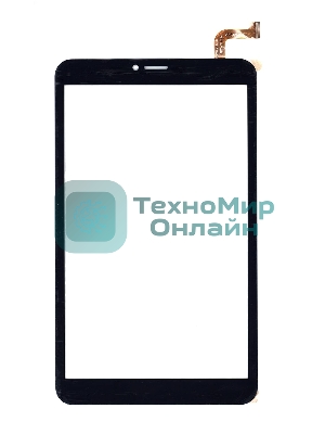 Сенсорное стекло (тачскрин) для BQ-8041L Art, черное