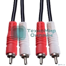 Кабель PERFEO 2xRCA вилка - 2xRCA вилка, 3 м (R3004)