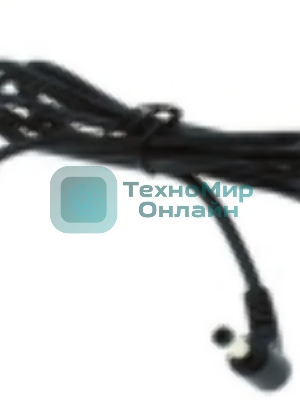 Кабель DC 5.5x2.5 18 AWG папа-папа 1 м с угловым штекером