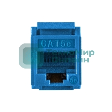 Модуль-вставка Keystone Jack RJ-45 ExeGate KJ-8P8C-U-C5e-180-Dual (Кат.5e, неэкранированная, 180 градусов, IDC Krone/110)