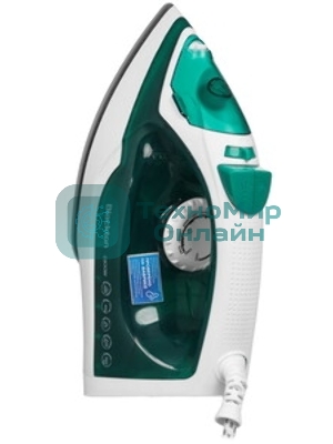 Утюг Blackton Bt SI3112 белый/зеленый, 2200 Вт, 20 г/мин, 100 г/мин, 230 мл