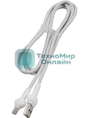 Кабель Redline Candy УТ000021993 USB Type-C (m) USB A (m) 1м белый