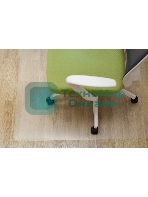 Коврик напольный Бюрократ 1019202 прямоугольный для паркета/ламината вспененный PP 120х90 см