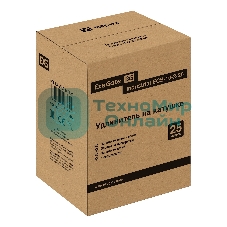 Удлинитель на катушке ExeGate industrial ECS-10-2-25 (4 евророзетки, IP20, 25 м, защита от детей, защита от перегрузки, 2х1,0 мм2, 10А/2.3 кВт)
