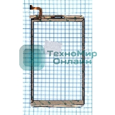 Сенсорное стекло (тачскрин) для BQ-8041L Art, черное