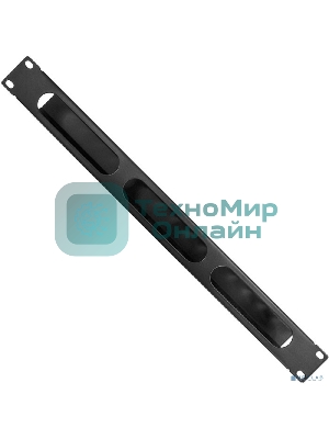 Кабельный органайзер ExeGate CM19-1U-16M-CV (горизонтальный 19